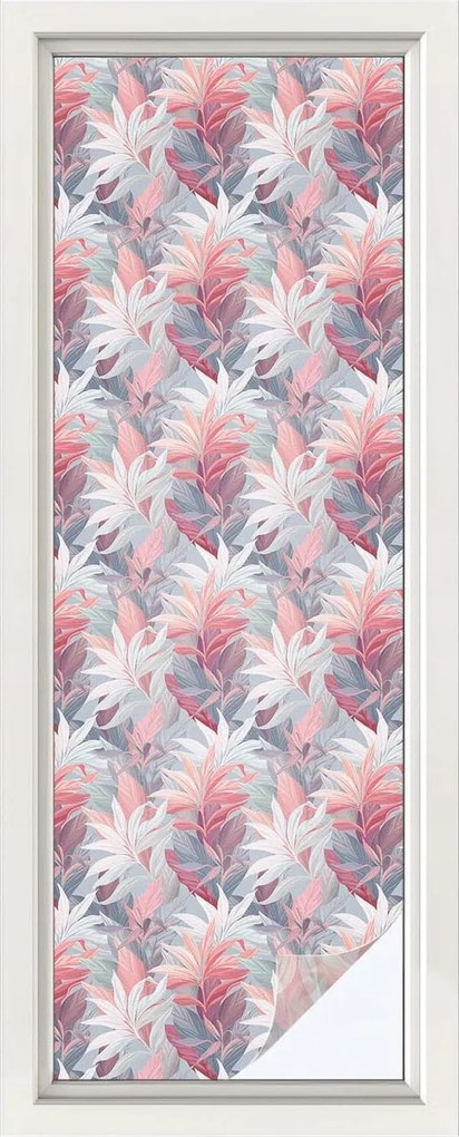 Furnérfólia Adatvédelem Szélvédőkhöz és Ablakokhoz Virágos levelek 50x146