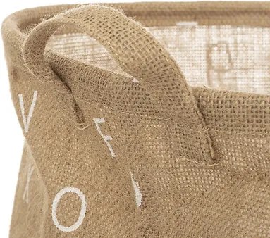 Textil tárolókosár - ABC