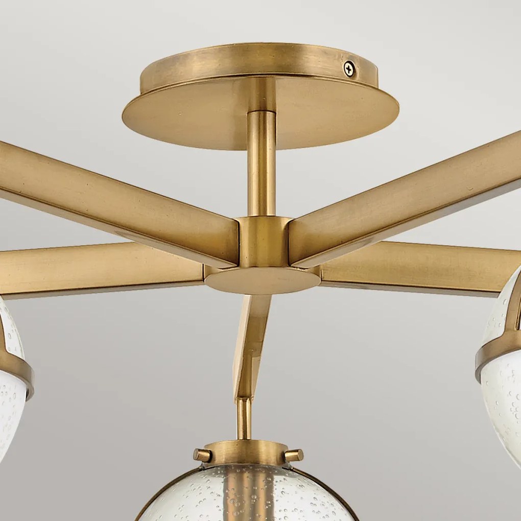 Hinkley Lighting Hollis HK-HOLLIS-5-C-HB Plafonlámpa 5x40 W/E14 ip44