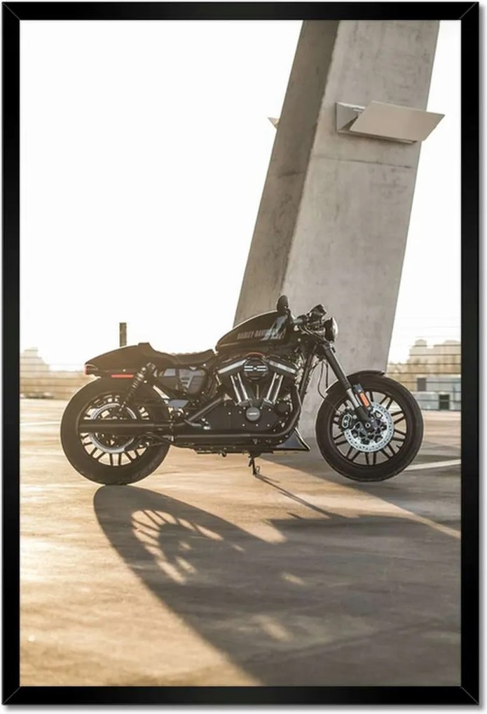 Poszterek keretben 40x60 Harley Davidson Motorkerékpár