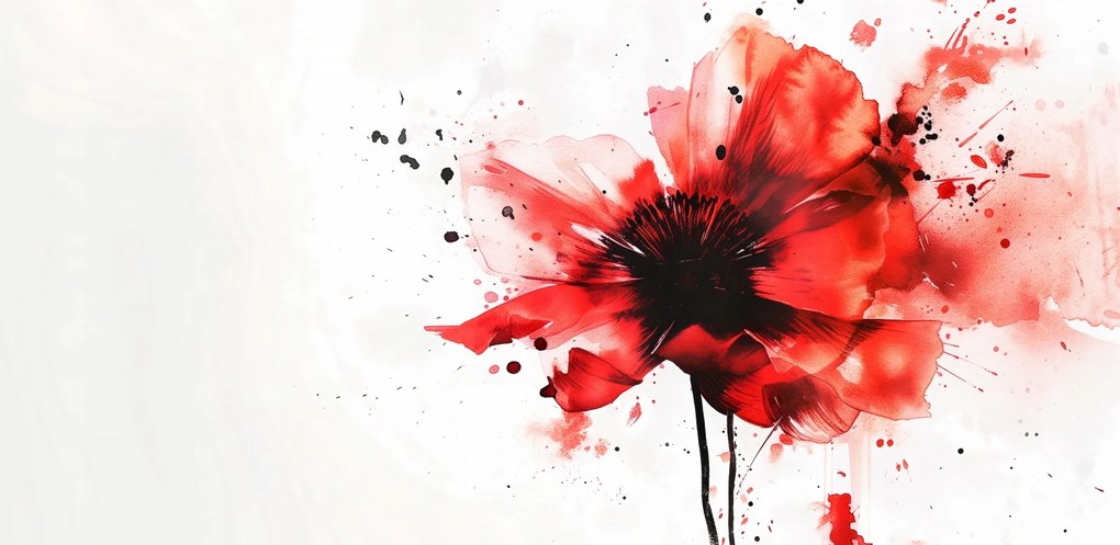 Poszter 91,3x44,5cm Folyékony akvarell