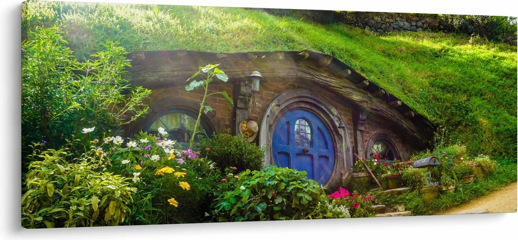 Kép - Hobbitfalva (120x50 cm)