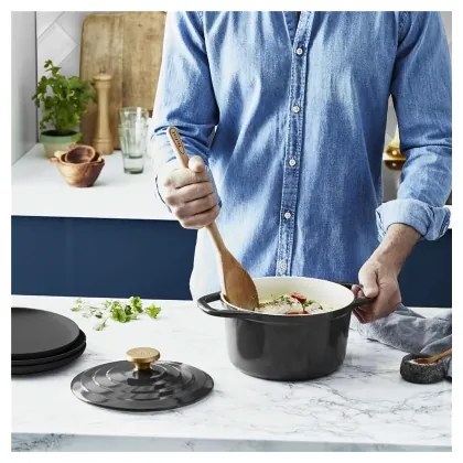 Tefal AIR 20 cm antracit edény fedővel