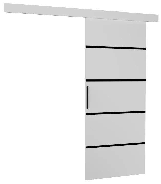 MUSU tolóajtó, 96x205, fehér