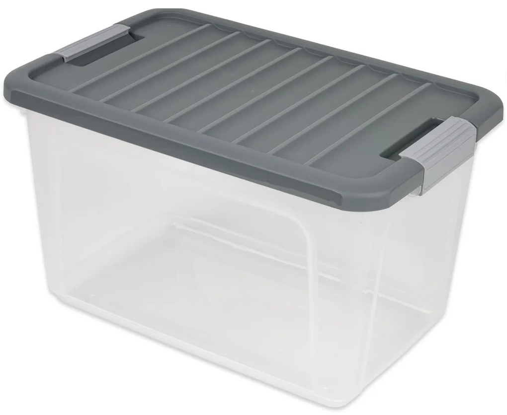 KIS Tárolódoboz W BOX S, szürke