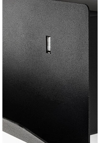 Rabalux 71089 - Fali lámpa polccal TACITO 1xGU10/25W/230V fekete