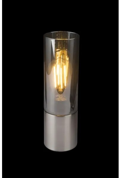 GLOBO 21000N - Asztali lámpa ANNIKA 1xE27/25W/230V átm. 9 cm króm