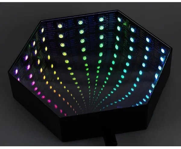 Rabalux 76023 - JOCKER LED RGB asztali lámpa, 1W, 5V, dimmelhető, DO-val