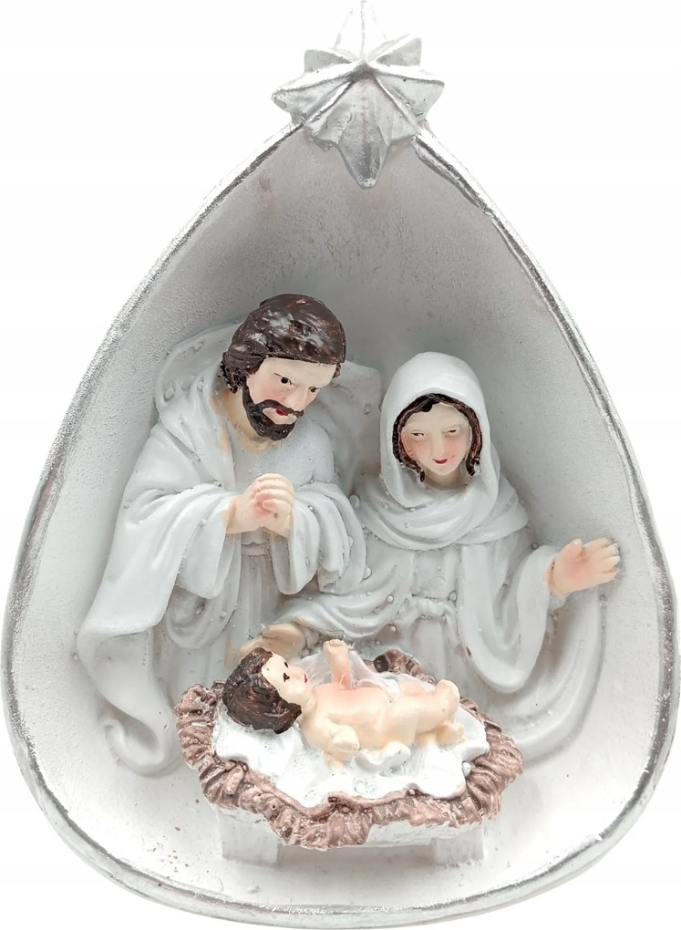 Betlehem Figura Karácsonyi Család Karácsonyi Díszek Karácsonyi Ajándék 19 cm