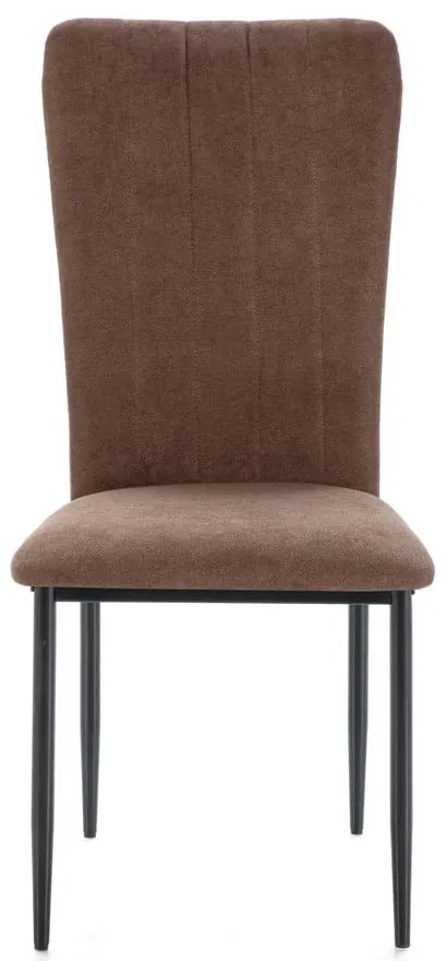 Barna étkezőszék szett 4 db-os Holly – Marckeric