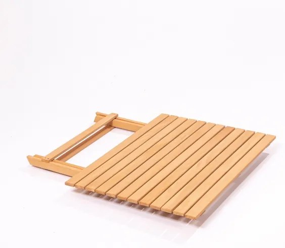 Kerti asztal 80x60 cm bükk