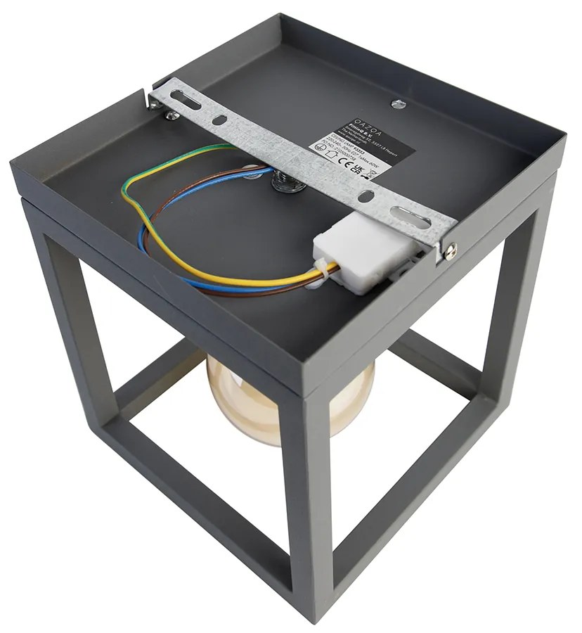 Ipari okos mennyezeti lámpa sötétszürke, Wifi-vel, G95 izzóval - Cage