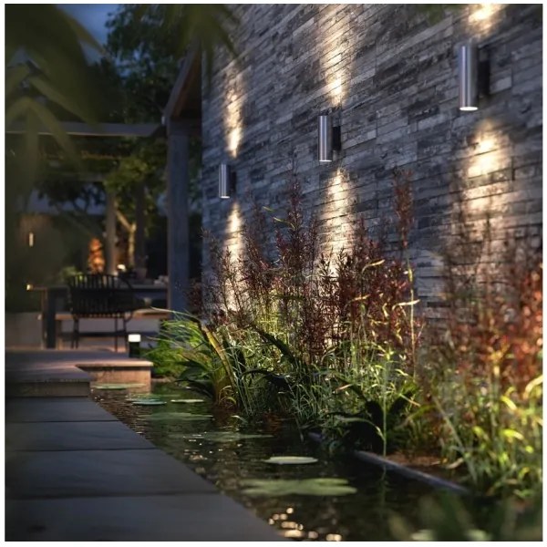 Philips 17463/47/P7 - LED RGBW Kültéri lámpa Hue APPEAR 2xLED/8W/230V IP44