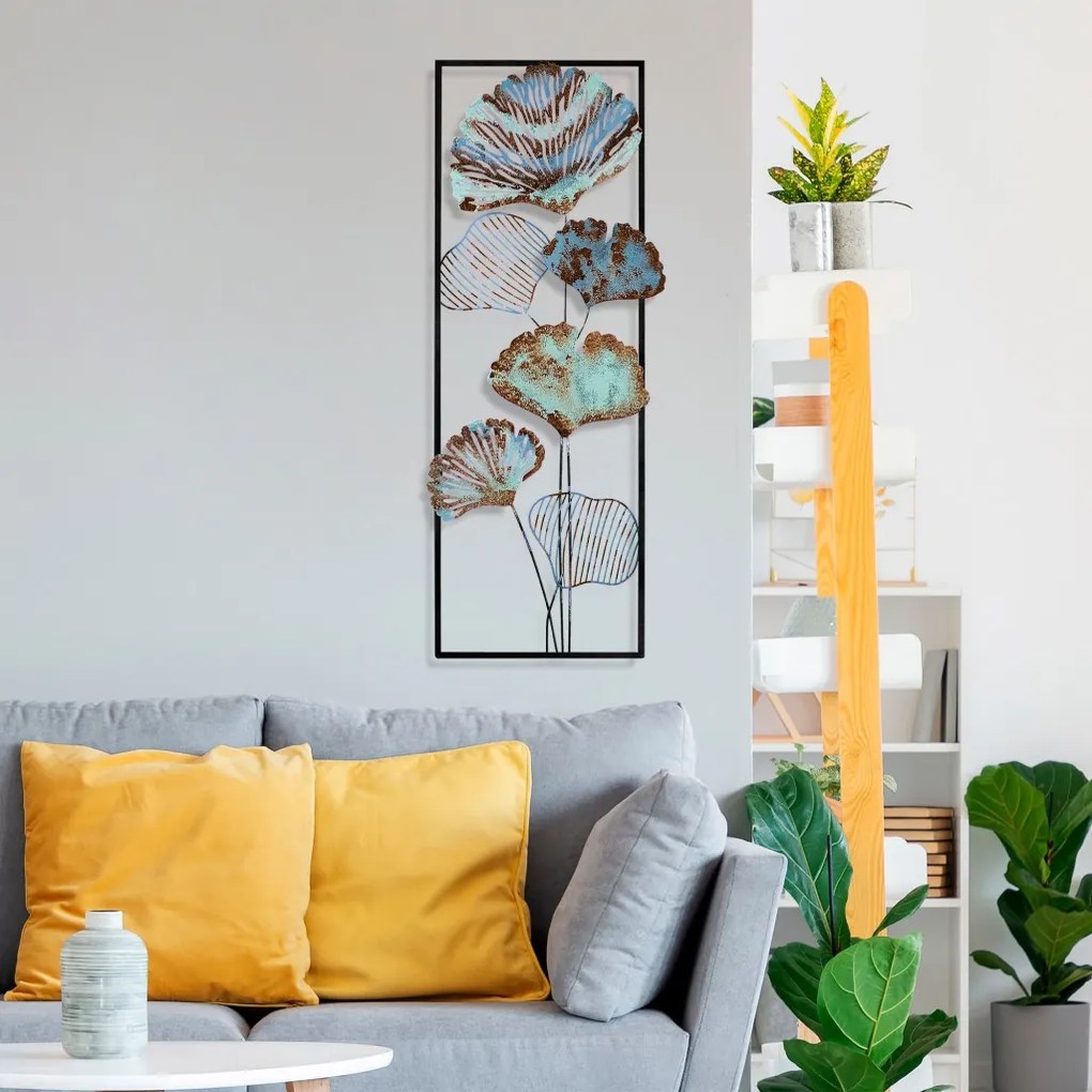 Fig fém fali dekoráció, 32×90 cm – TR930DYU1279