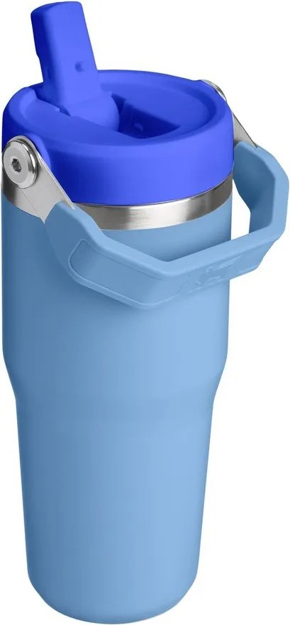 Kék rozsdamentes acél termosz 410 ml IceFlow™ Flip Straw 2.0 Tumbler Blue Sky – Stanley