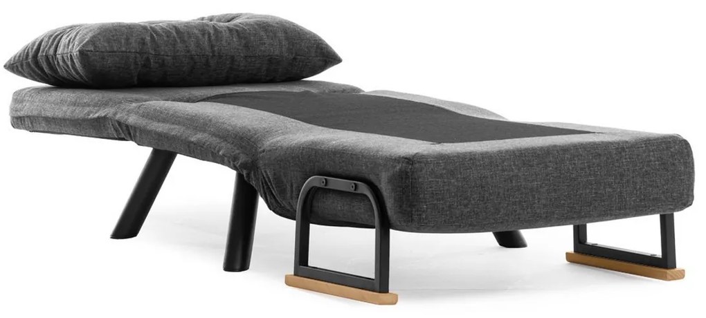 Sando Single Dark Grey fotel