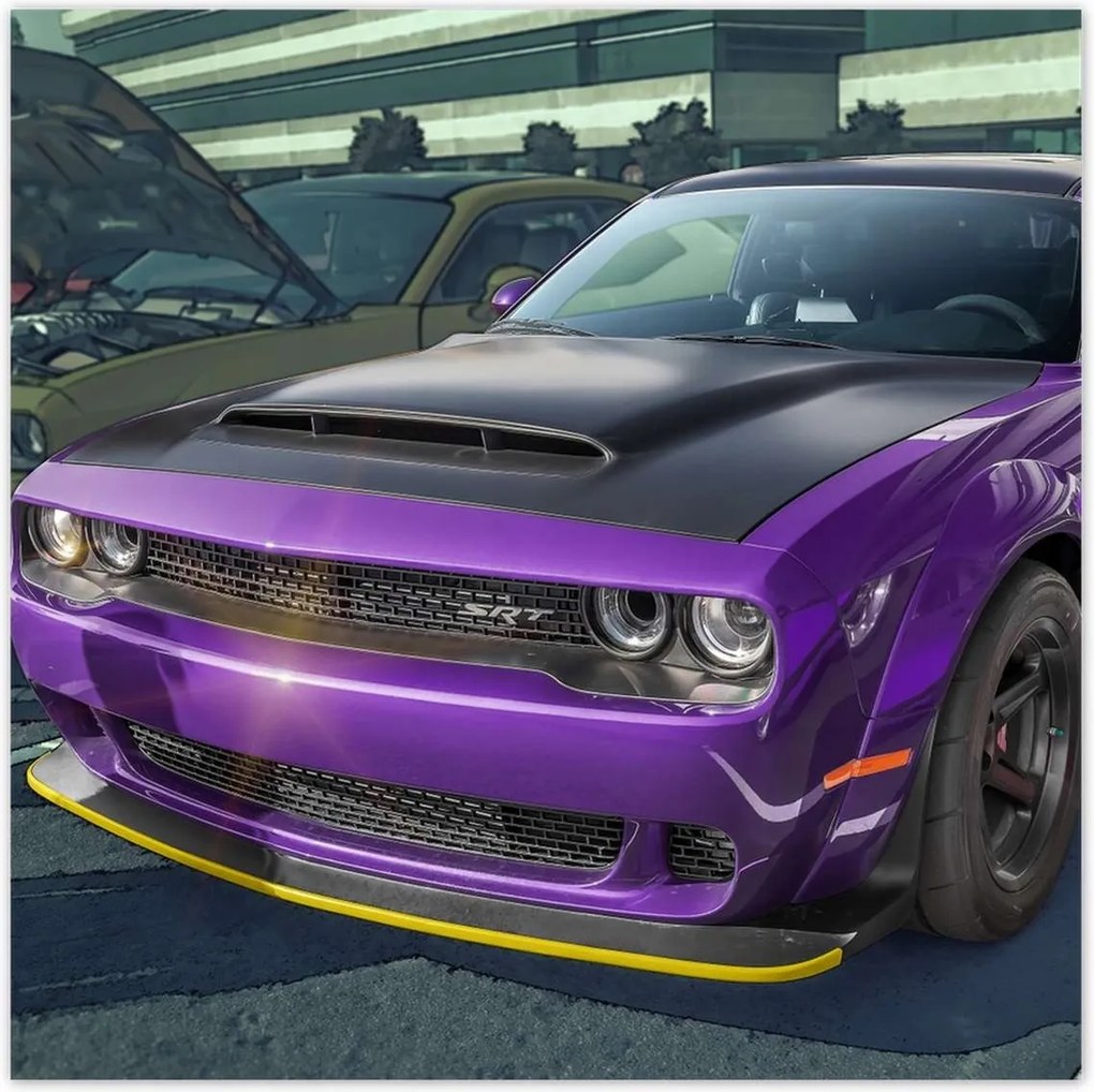 Poszterek 100x100 Dodage Challenger Srt