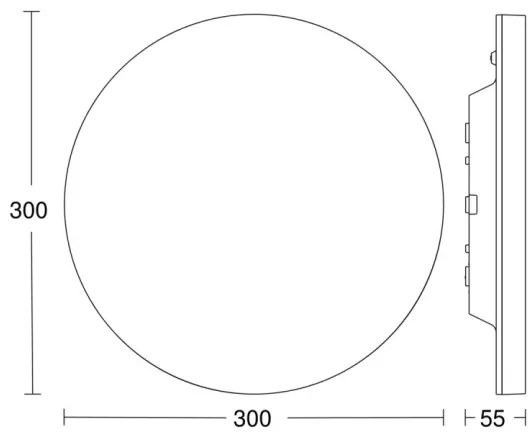 Steinel- LED Dimmelhető lámpa érzékelővel RSPROR10BASIC 8,5W/230V 3000K IP40