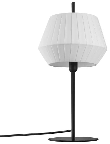 Nordlux - Asztali lámpa DICTE 1xE14/40W/230V fehér/fekete
