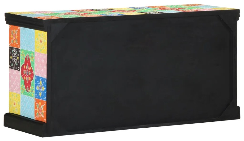 TV Szekrény Színes 100x35x50 cm Masszív Mangófa