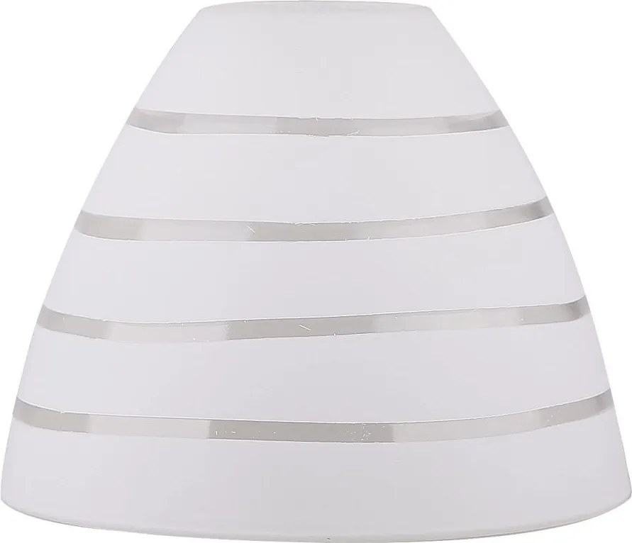 Candellux Lighting lámpabúra 13,5 cm E27 fehér