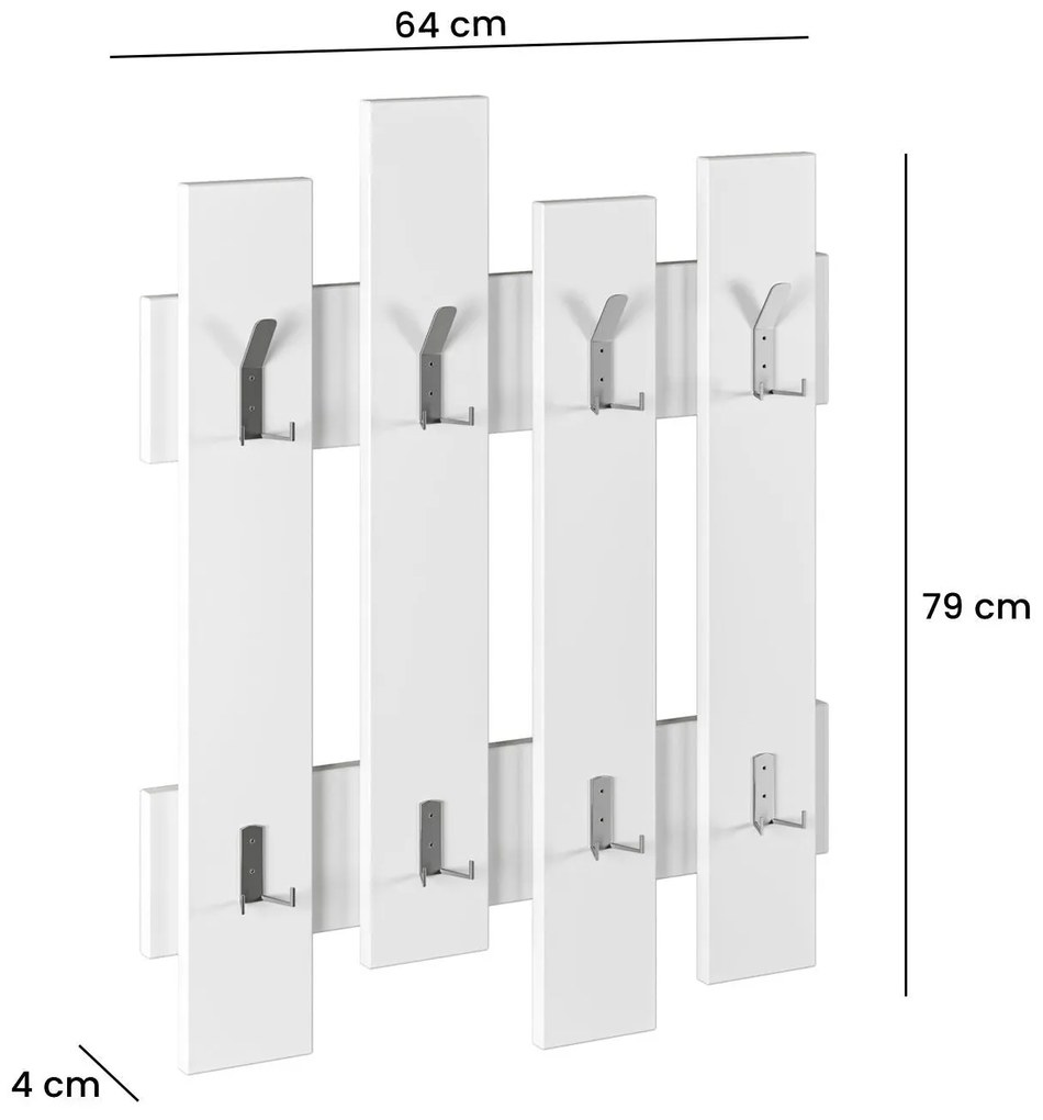 Fali fogas Wave - White