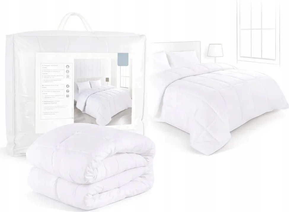 Téli Paplan 460gr 140x200cm nagyon meleg Téli Vastag Paplan