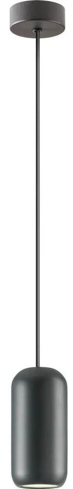 Redo 01-3474 - Csillár zsinóron BOOM 1xGU10/10W/230V átm. 7,6 cm fekete