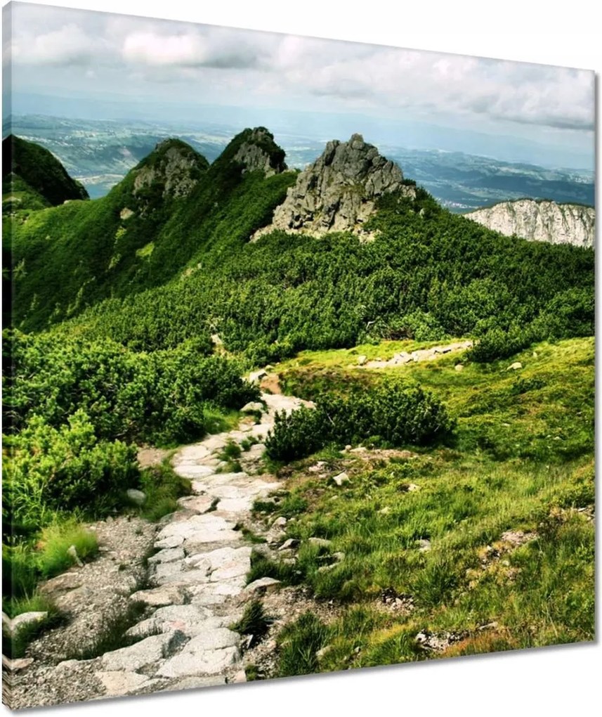 Vászonkép 60x60 Lengyel Tátra Hegyek