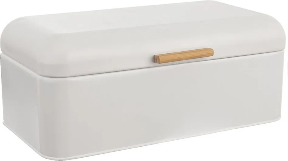 Kenyértartó Fém Konyhai Kenyértartó Tároló Fehér