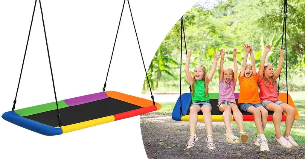 Fészekhinta 150*80cm, színes