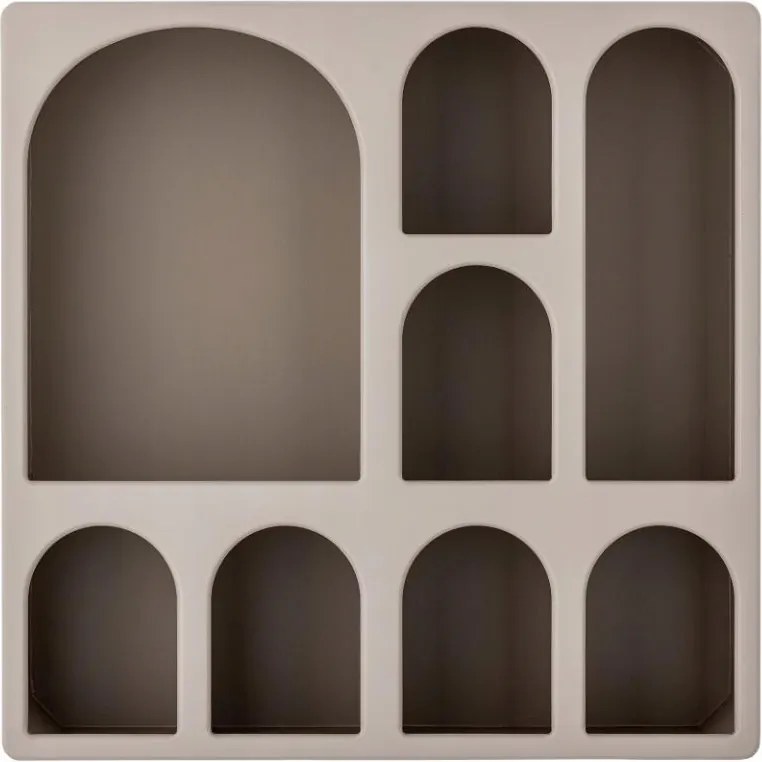 Bloomingville Graphia Fali polc Mdf Barna