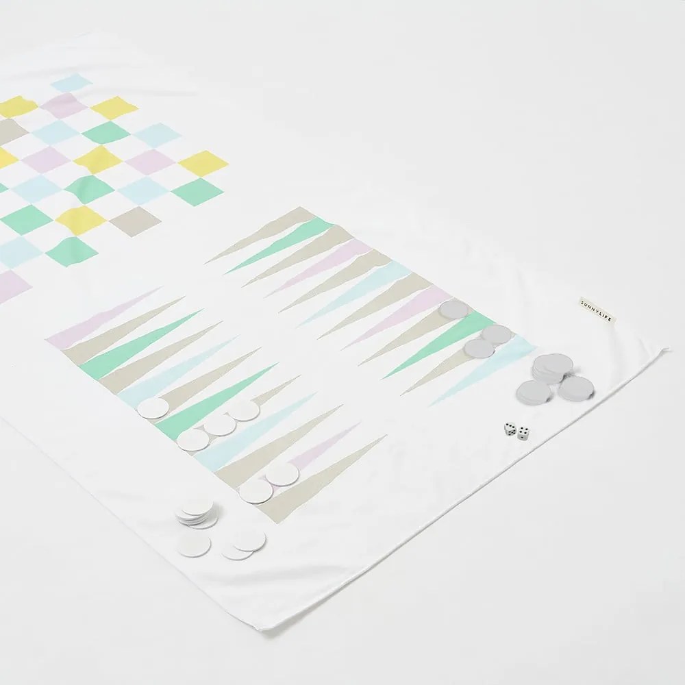 Summer Games pamut strandtörölköző, 160 x 90 cm - Sunnylife