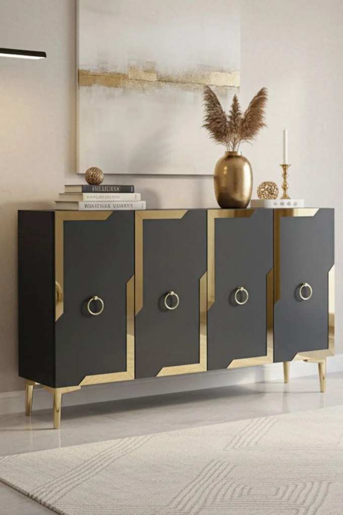 Seza 120 - Anthracite, Gold