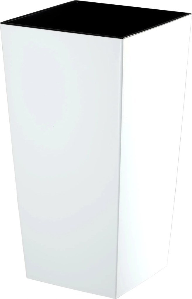 Virágtartó 18x36cm Betét Fehér Fényes