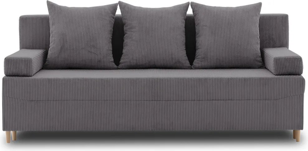 Fireze kanapé, kordbársony, szürke