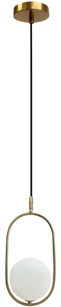 Csillár zsinóron CORDEL 1xG9/28W/230V arany