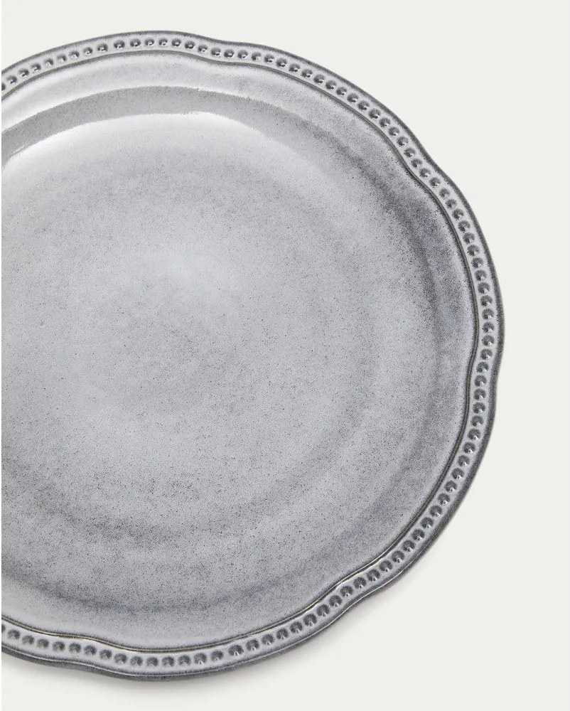 Kék kerámia tányér ø 27 cm Dovec – Kave Home