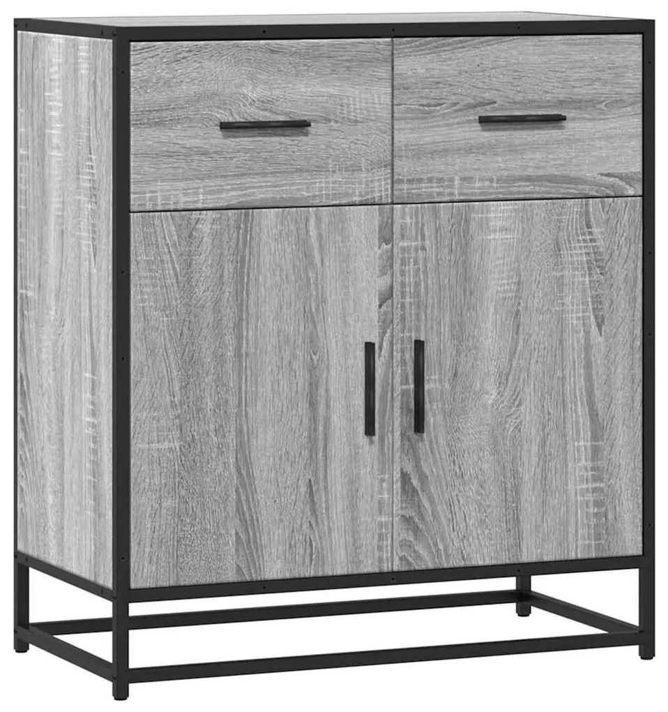 komód Szürke Sonoma 68x35x76 cm Gépi úton előállított fa