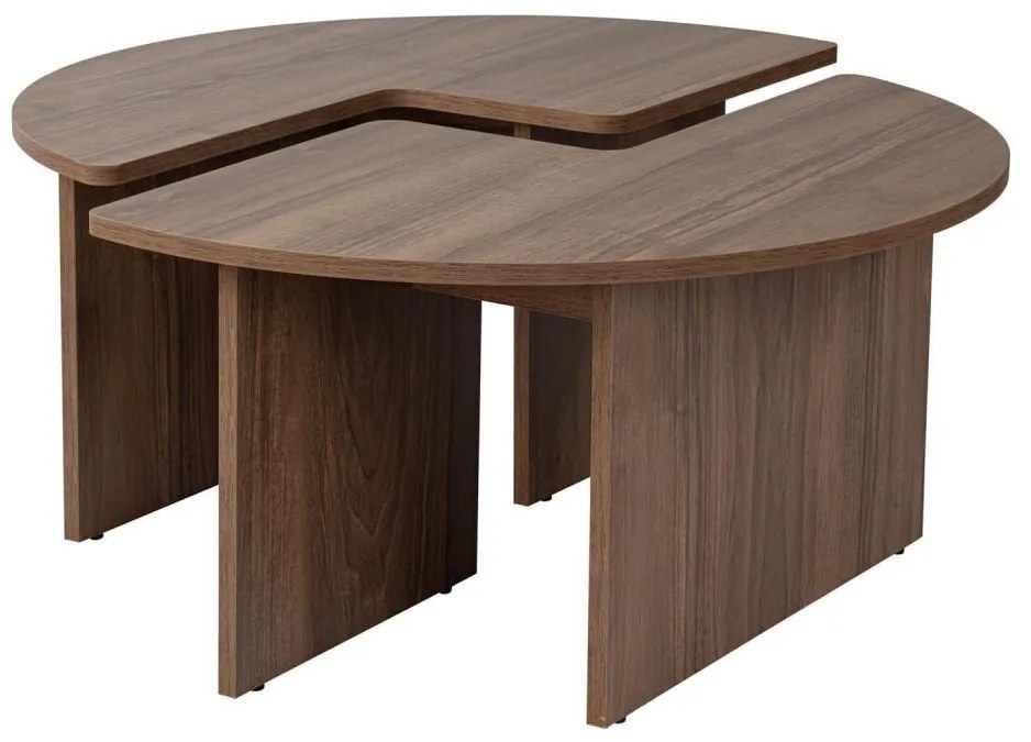 LUVIA dohányzóasztal, dió