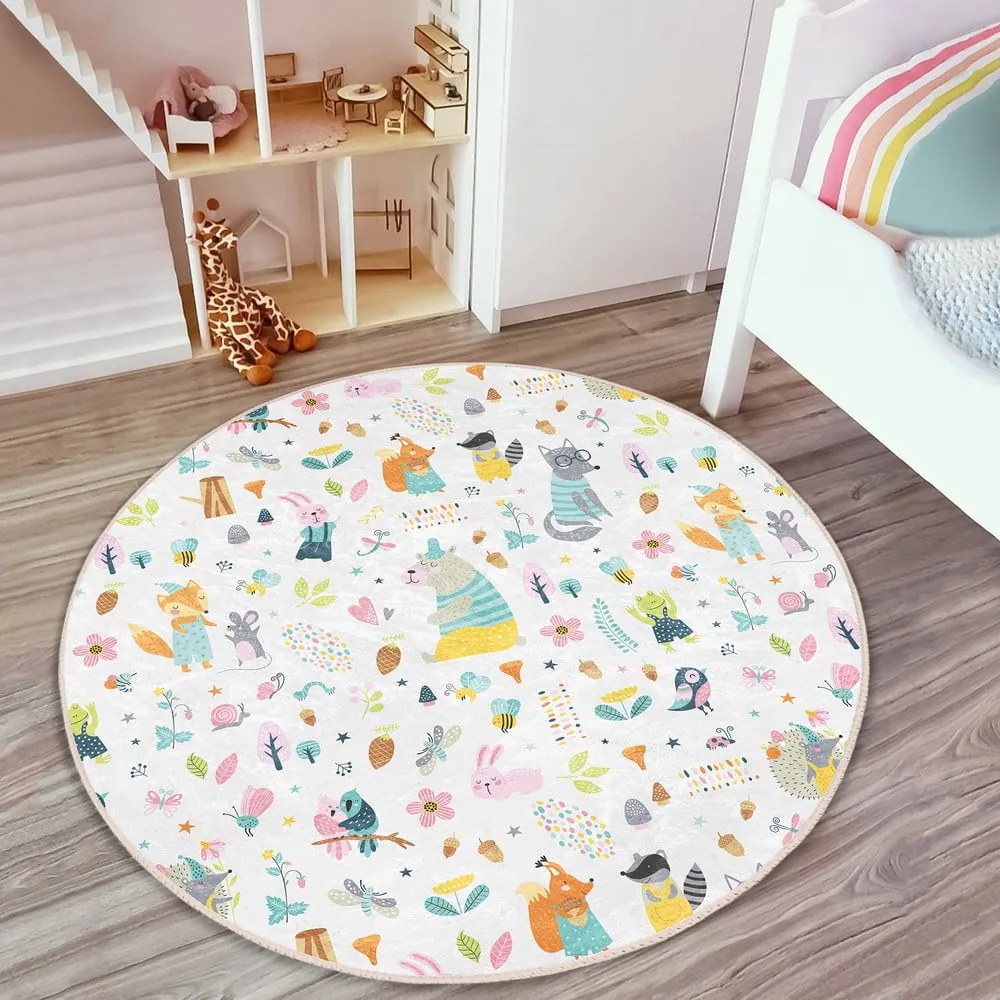 Gyerek szőnyeg ø 100 cm Comfort – Mila Home
