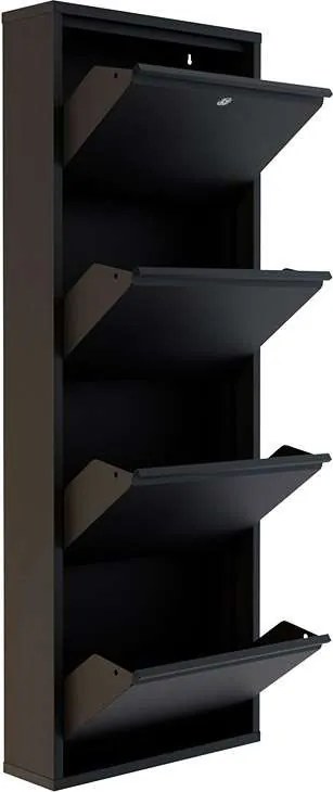 Locking 4 Piece Metal - Black