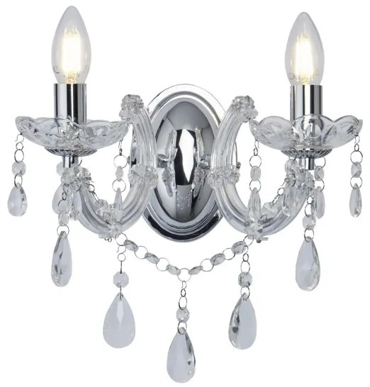 Searchlight - Fali lámpa MARIE 2xE14/40W/230V