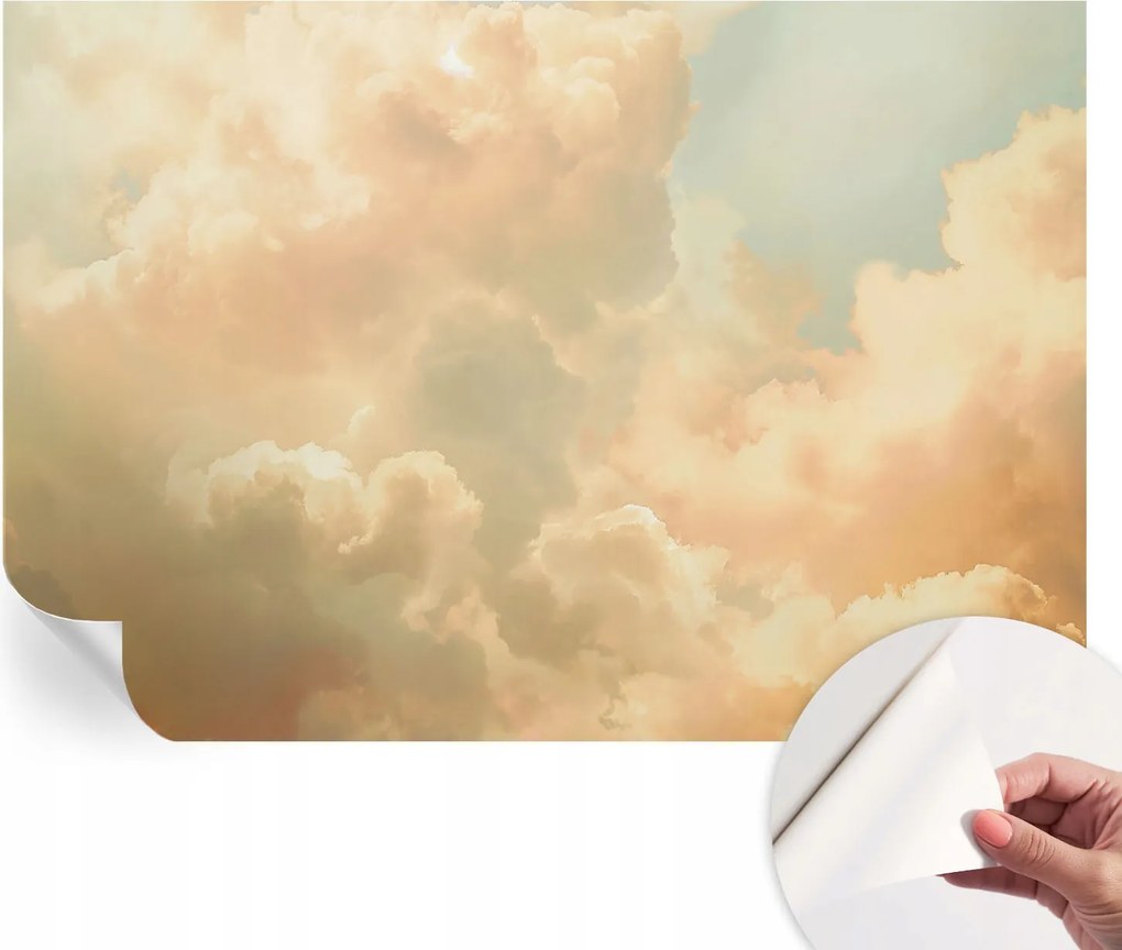 Öntapadós Stílusos Dekoratív Fotótapéta Éteri felhők 152x104 cm