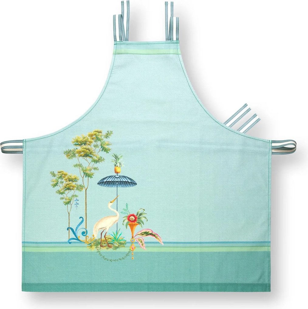 Jolie Heron Big Blue kötény PiP Studio, 85x88 cm