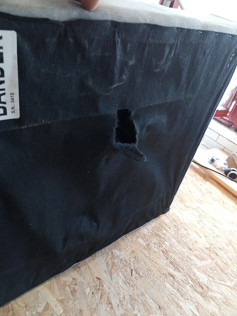 AKCIÓ Világosszürke állítható BRISTOL fotel lábtartóval II. osztályú