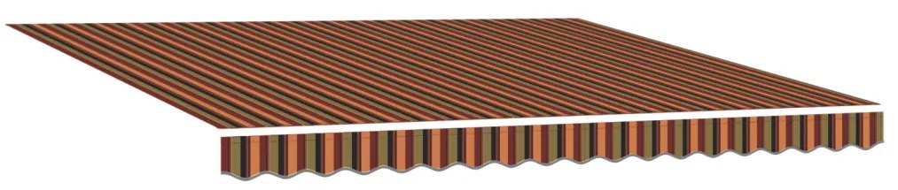 kézi behúzható napernyő antracit 350x250 cm