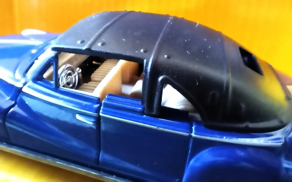 1:32 BMW 502 Baur Cabriolet Autó Makett Scale Modell