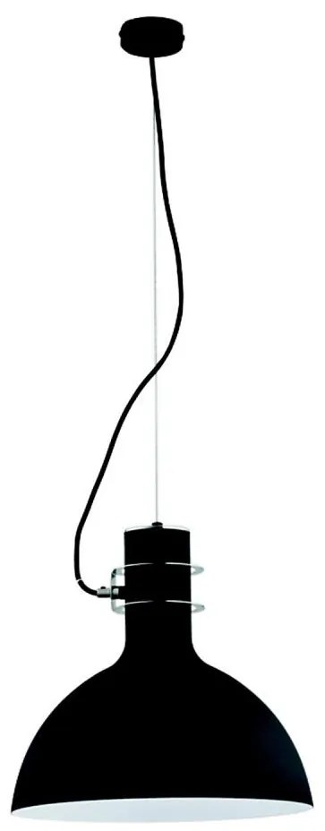 Csillár zsinóron ZINE 1xE27/15W/230V fekete