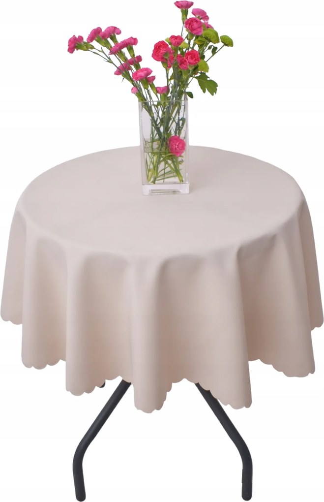 Abrosz Foltálló Pasztell Kerek Matt Bézs 130 CM